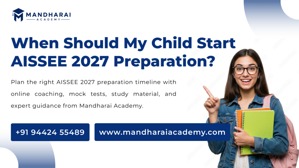 when should my child start aissee 2027 preparation